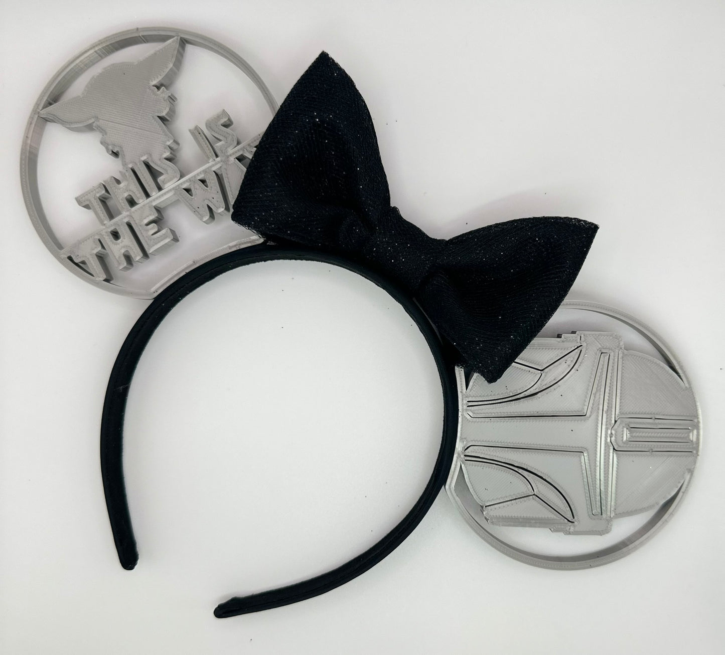 Mando inspired mouse ears - 3d printed