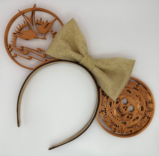 Pirate inspired mouse ears - 3D printed