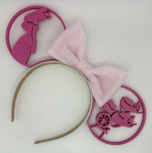 Sleeping Beauty inspired mouse ears - 3D printed