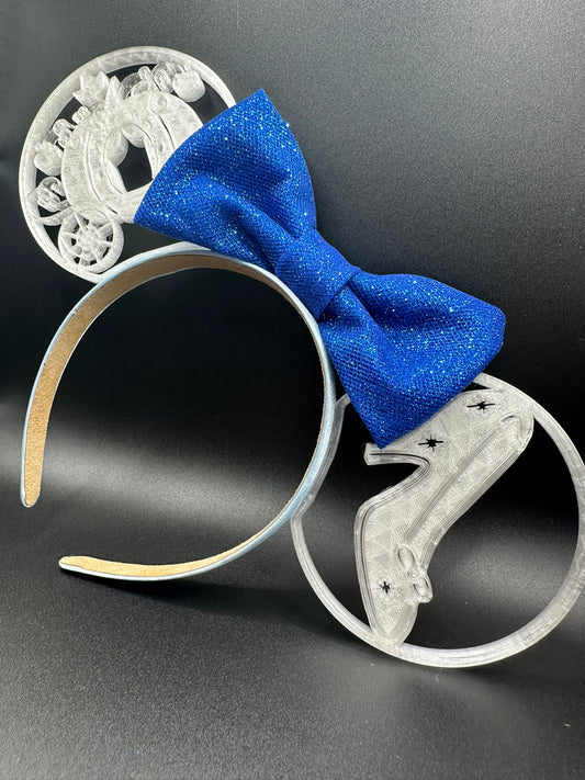 Cinderella inspired mouse ears - 3D printed