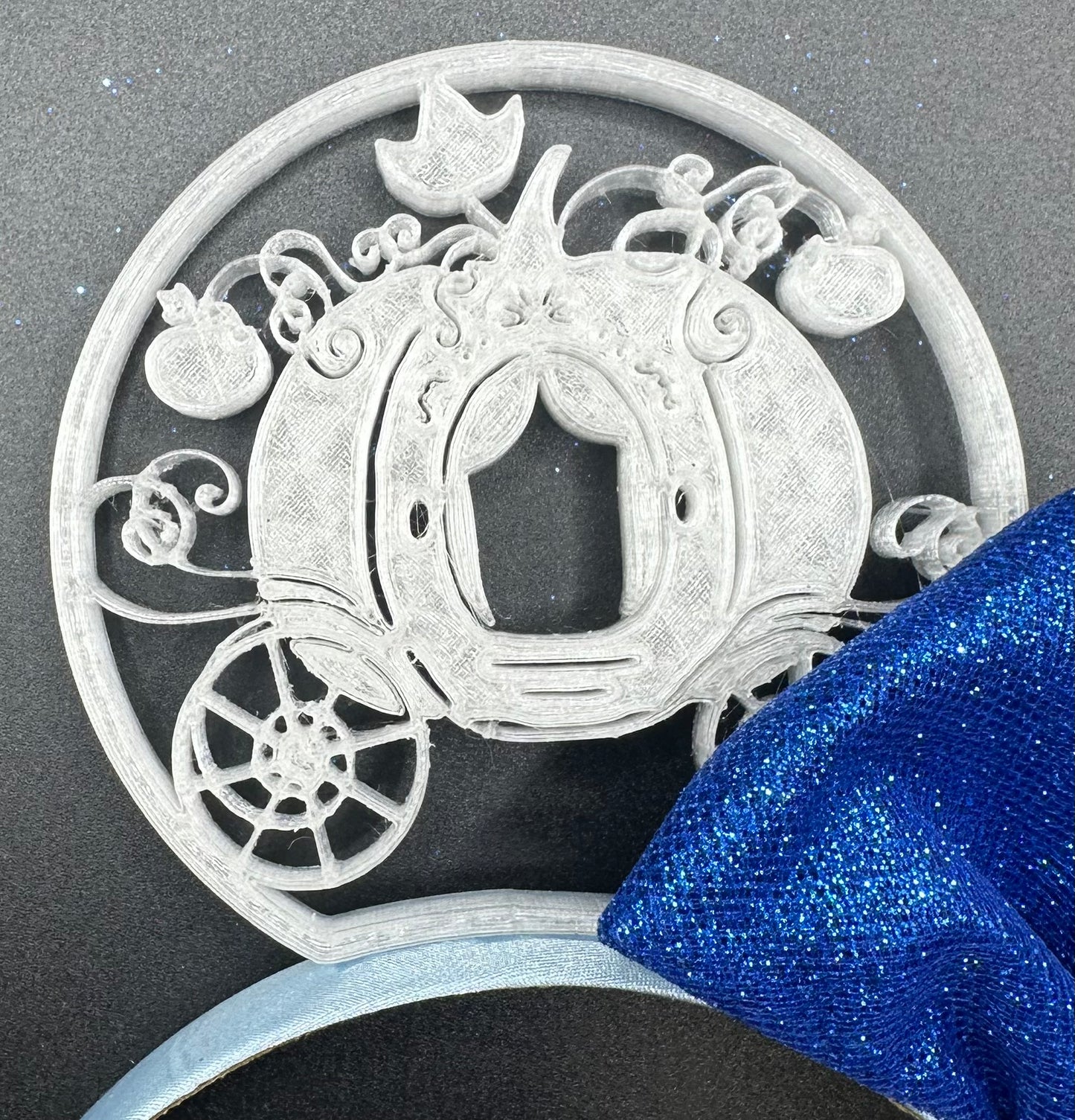 Cinderella inspired mouse ears - 3D printed