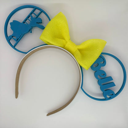 Belle inspired mouse ears