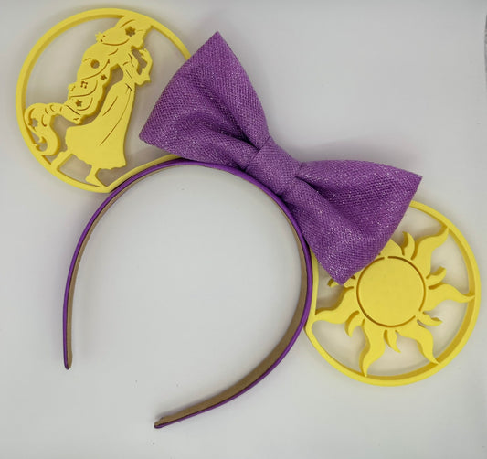 Rapunzel inspired mouse ears - 3D Printed